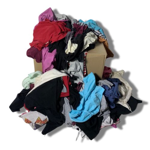 Poetslappen Dunne Bonte Tricot, 10kg